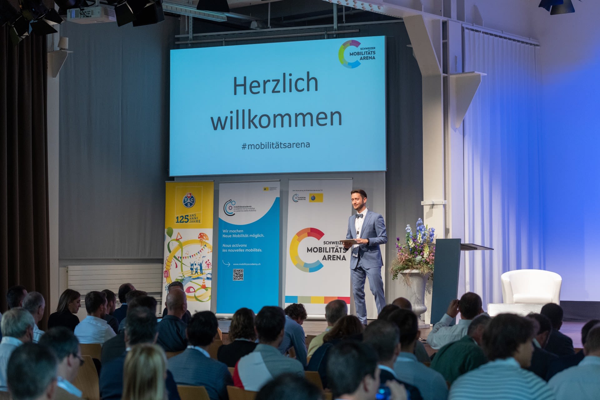 Begrüssung am Kongress Elektromobilität