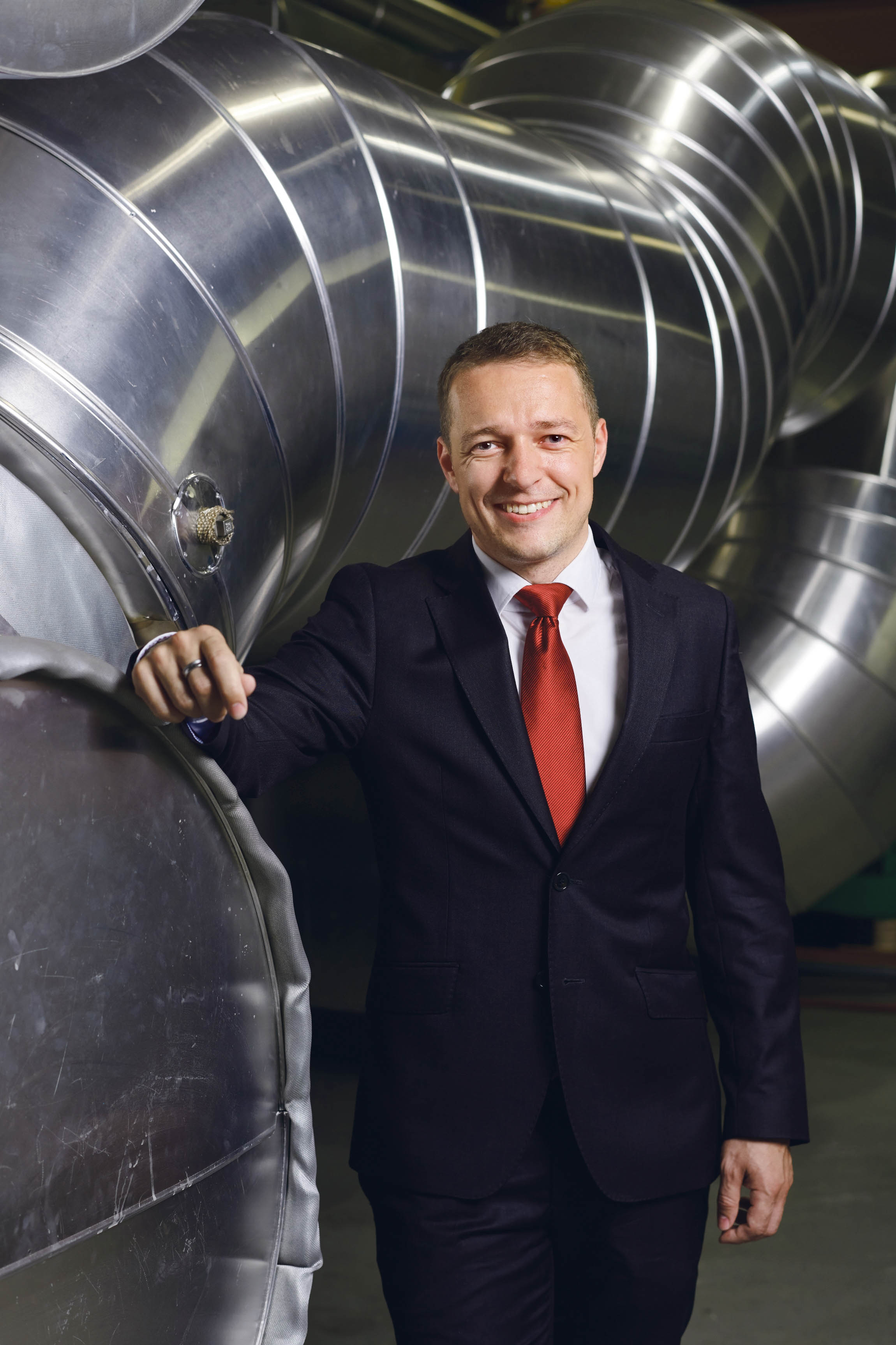 Portrait de Matthias Meier, directeur de Wärmeverbund Riehen AG
