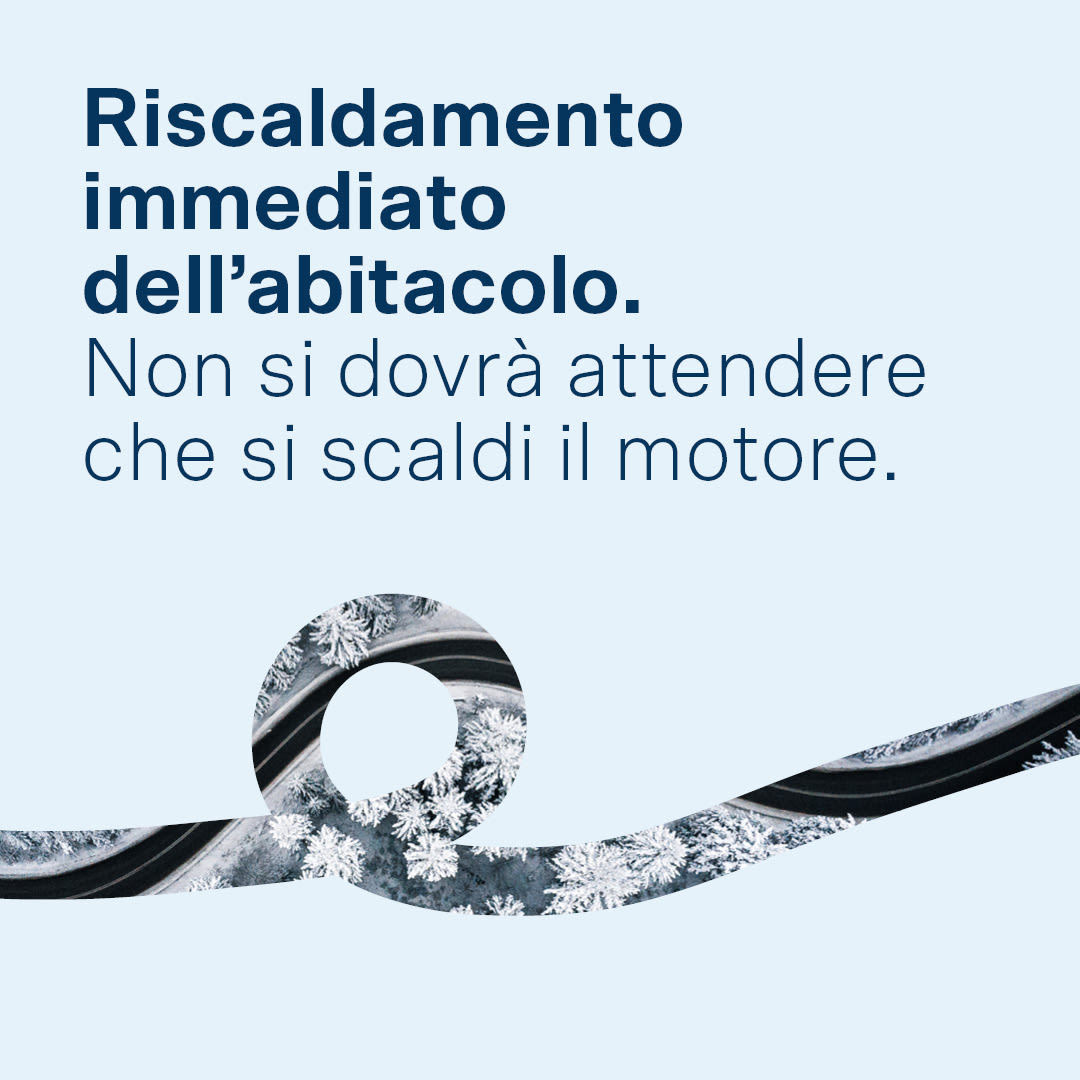 Riscaldamento rapido ed efficiente.