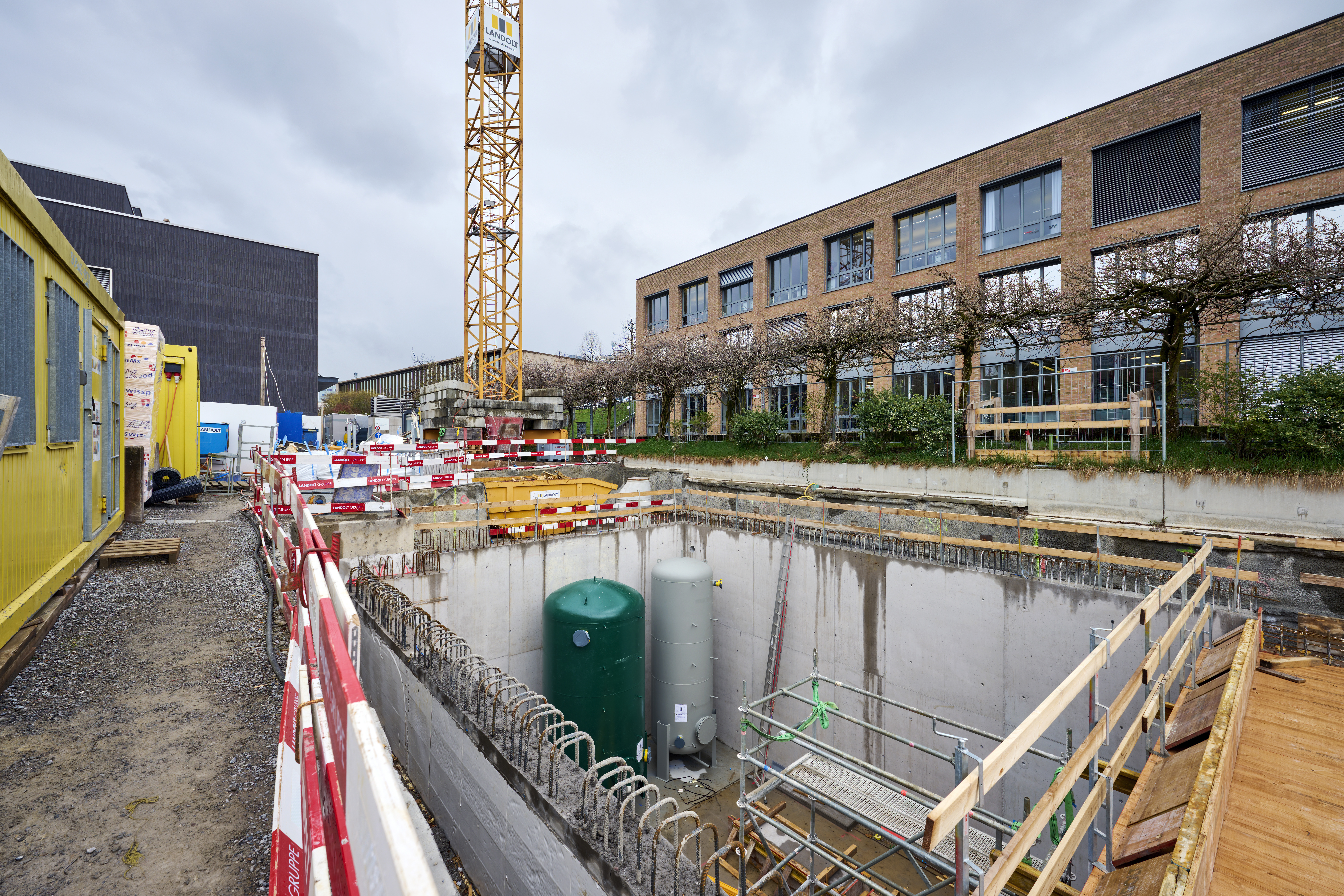 Travaux pour l’approvisionnement en chaleur durable de la clinique Schulthess.