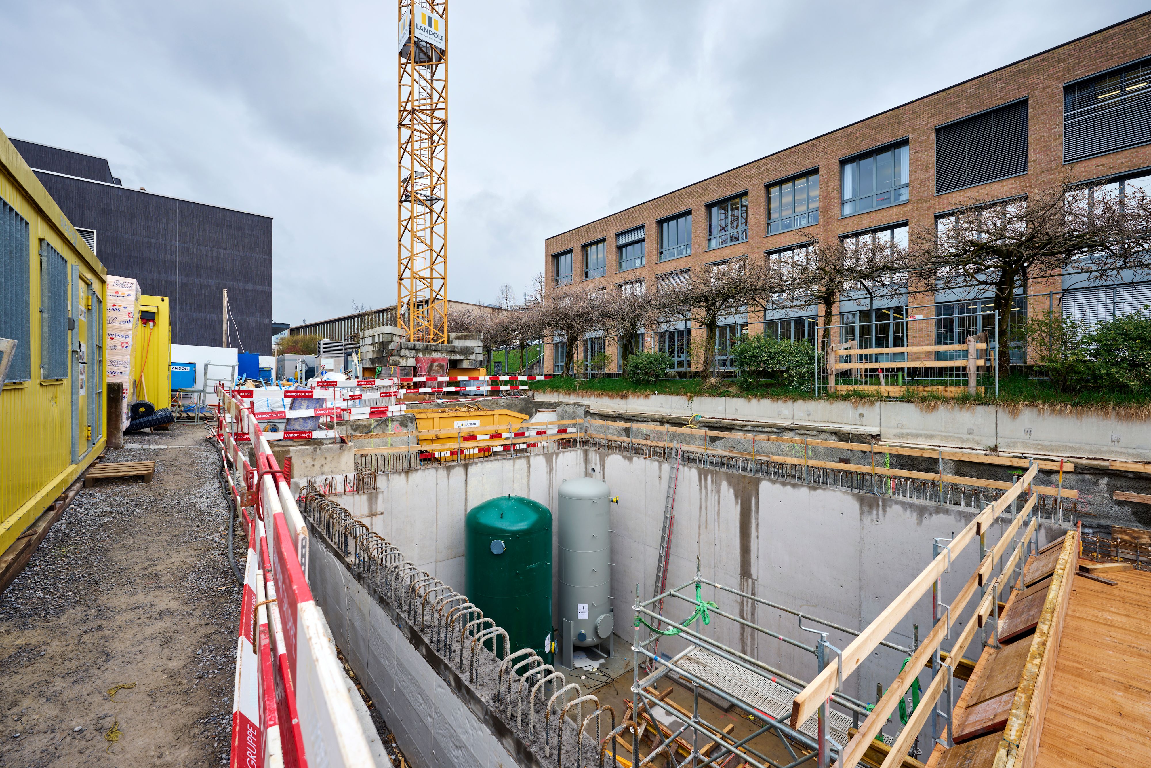 Travaux pour l’approvisionnement en chaleur durable de la clinique Schulthess.