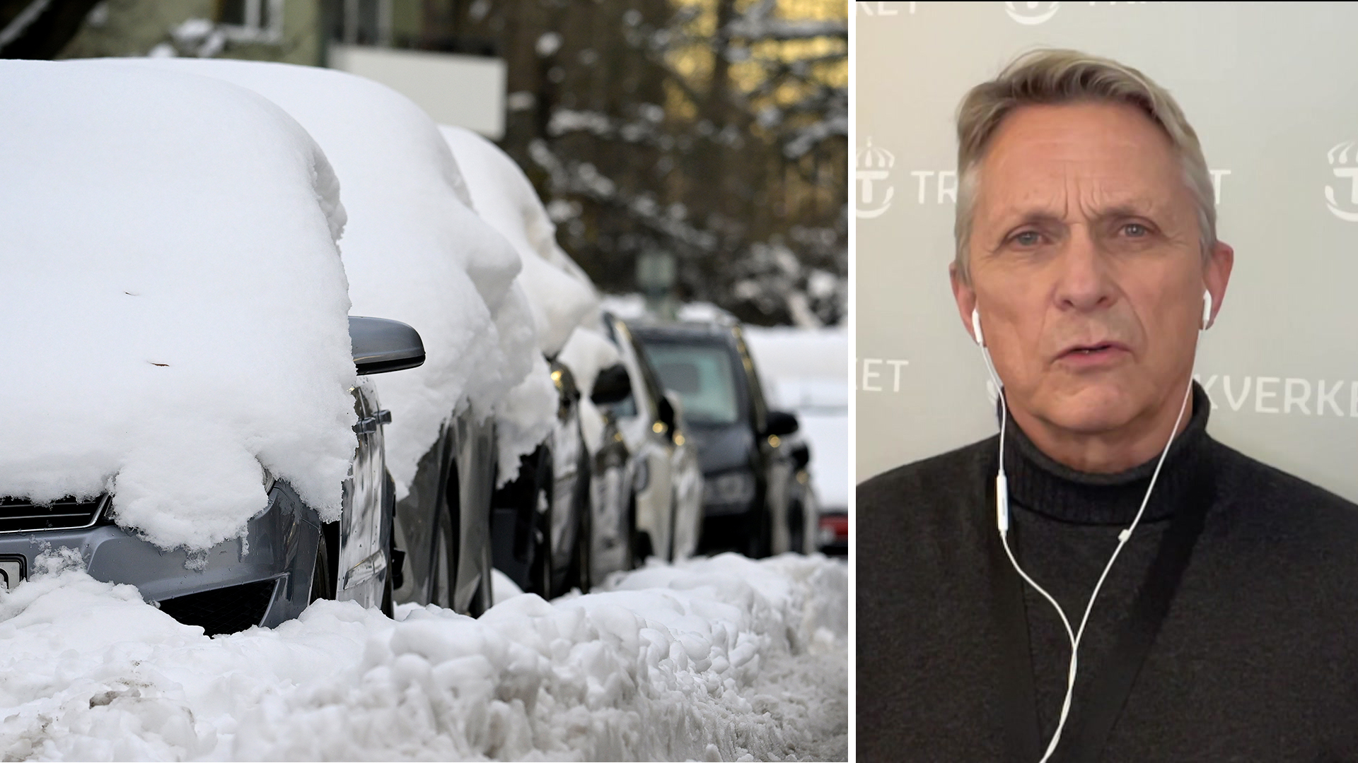 SMHI Varnar För Tung Blötsnö – Och Trafikproblem