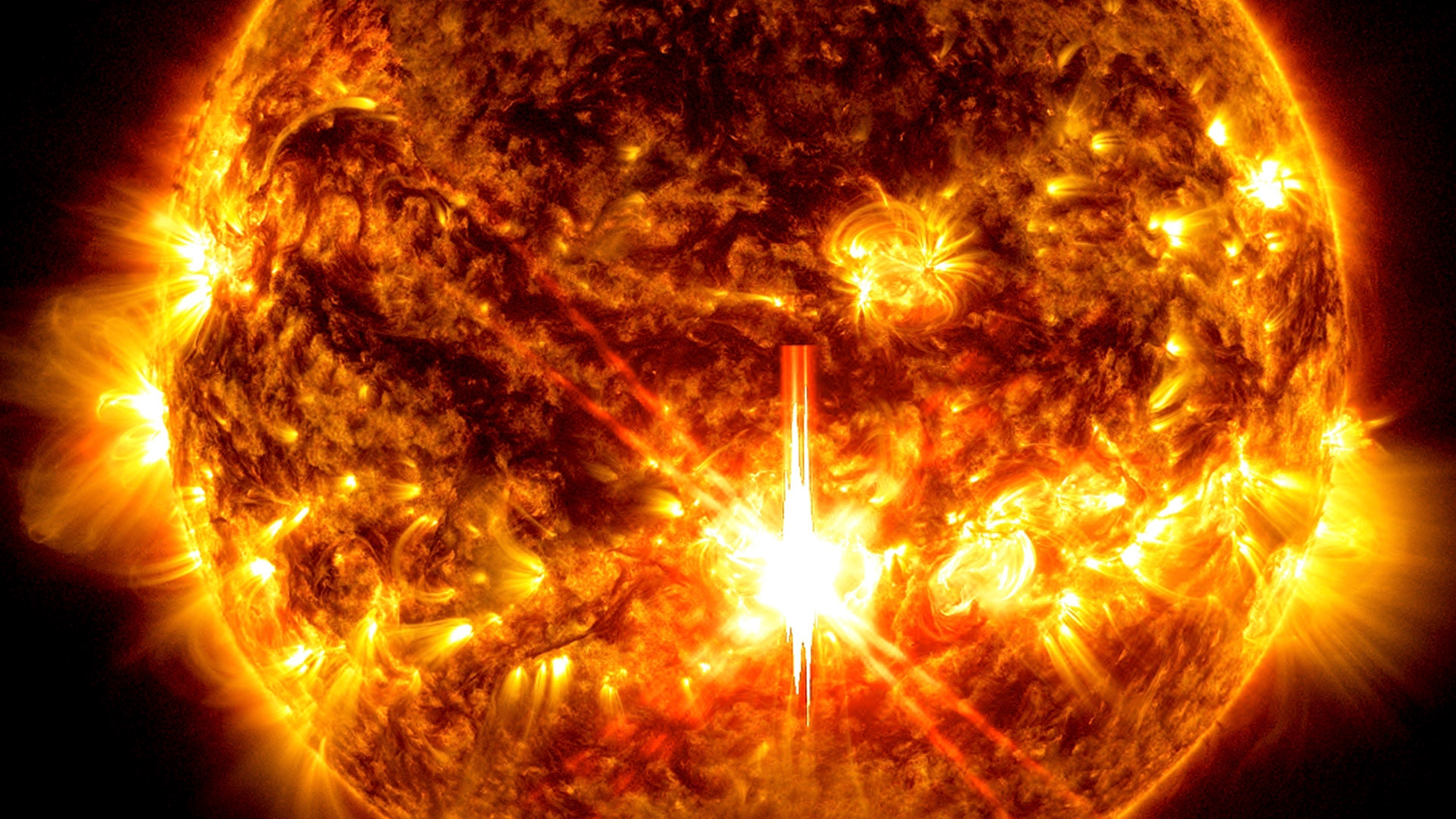 The sun could hit the Internet on Earth