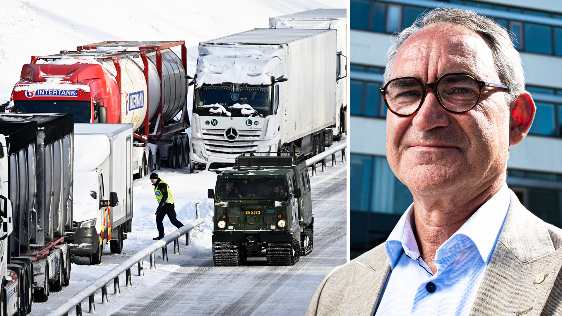 Roberto Maiorana på semester under kaoset på E22