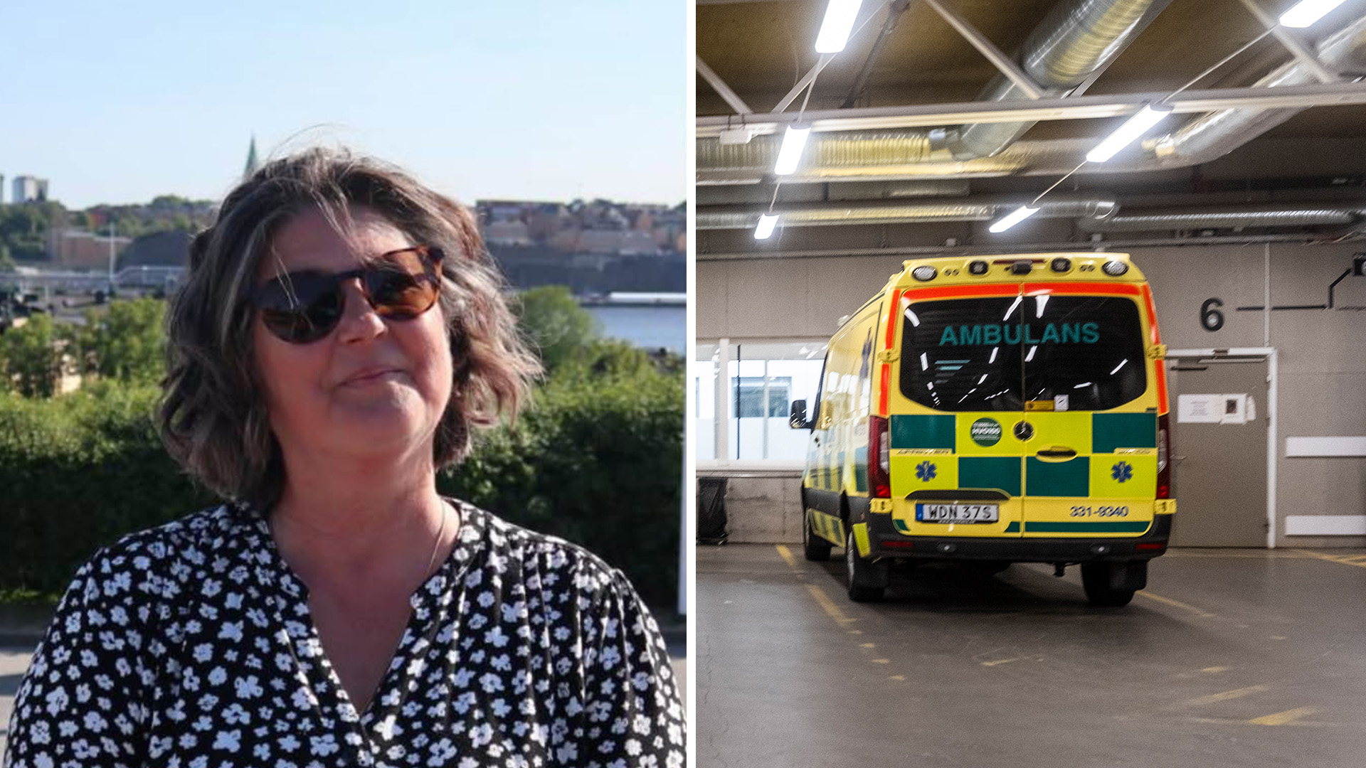 Marie bröt foten: Så här ska du agera när ambulansen dröjer