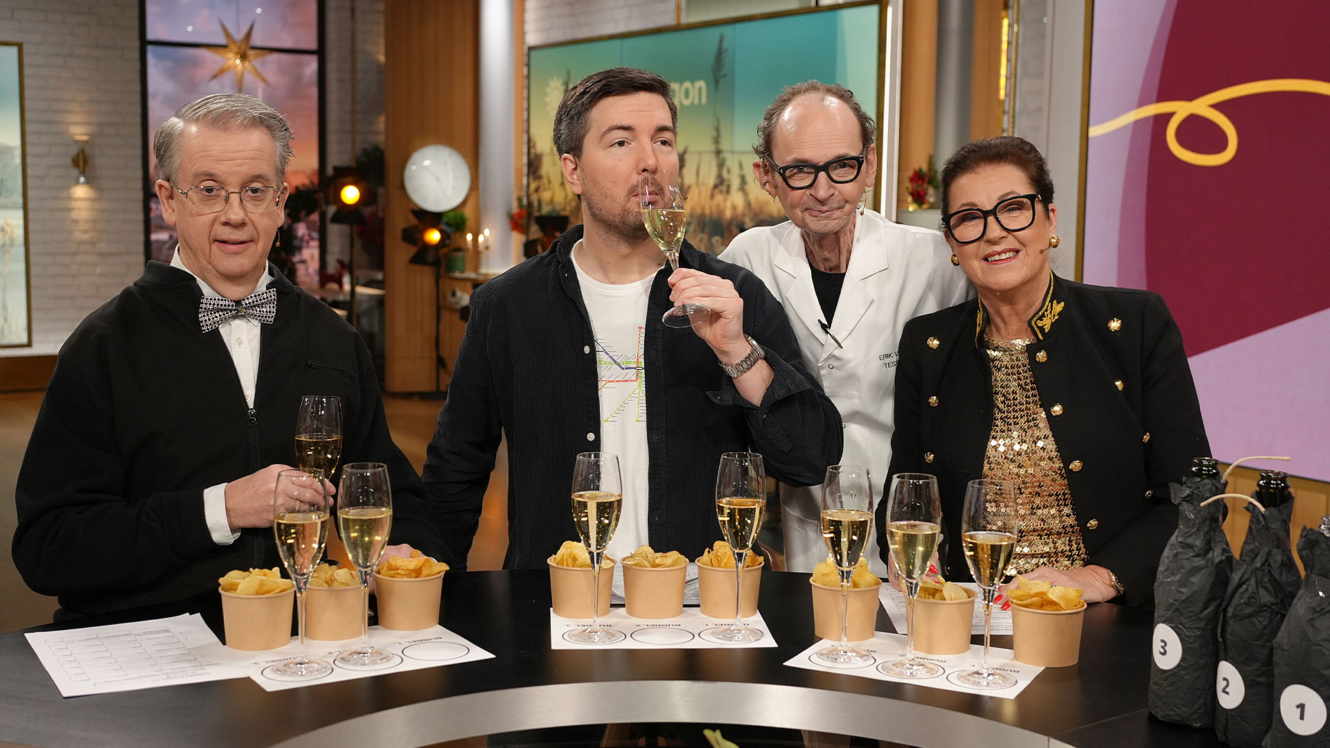 Smakpanelen korar bästa bubblet och chipsen till nyår