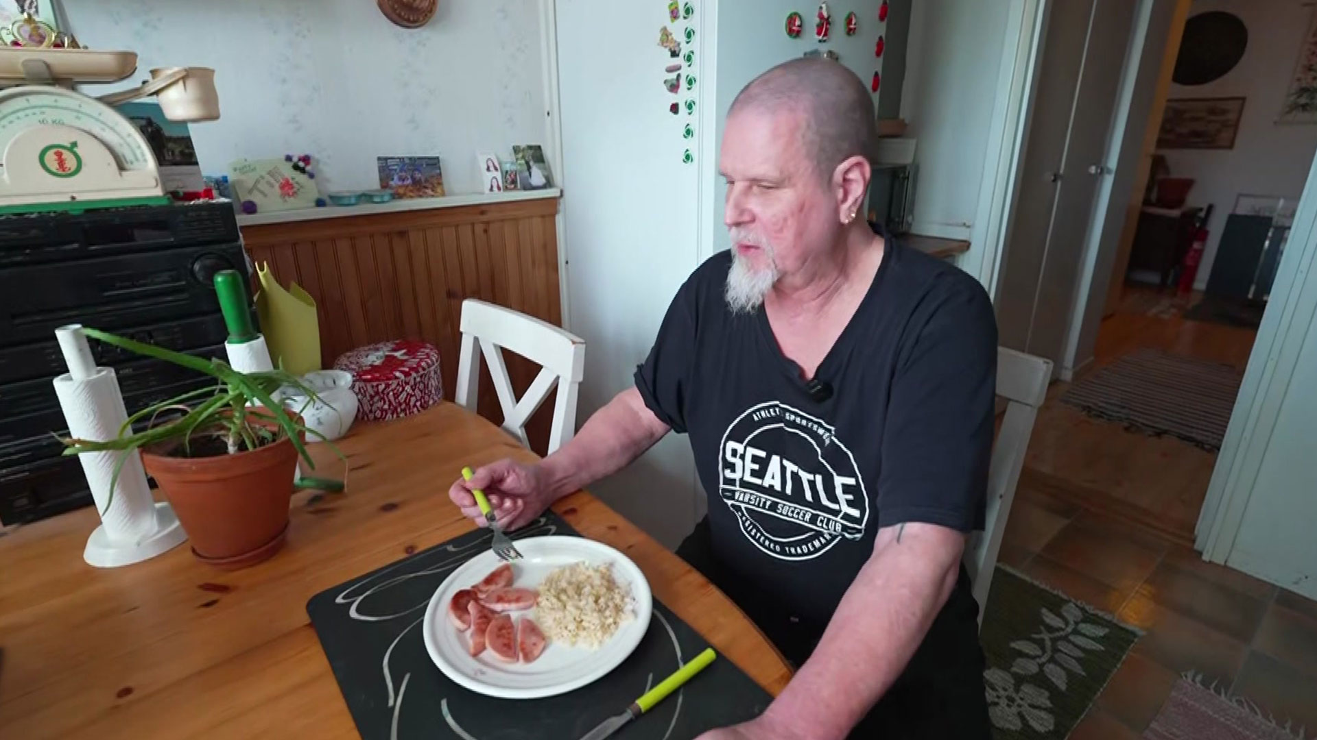 Uffe, 64, har ätit samma rätt till lunch – i 30 år: ”Är perfekt”