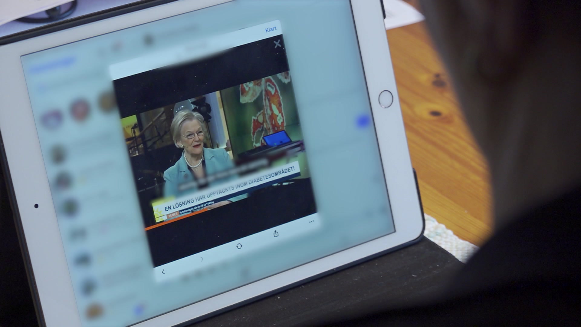 Britt, 81, lurad – av AI-film om diabetes: ”Trodde han skulle bli bättre”