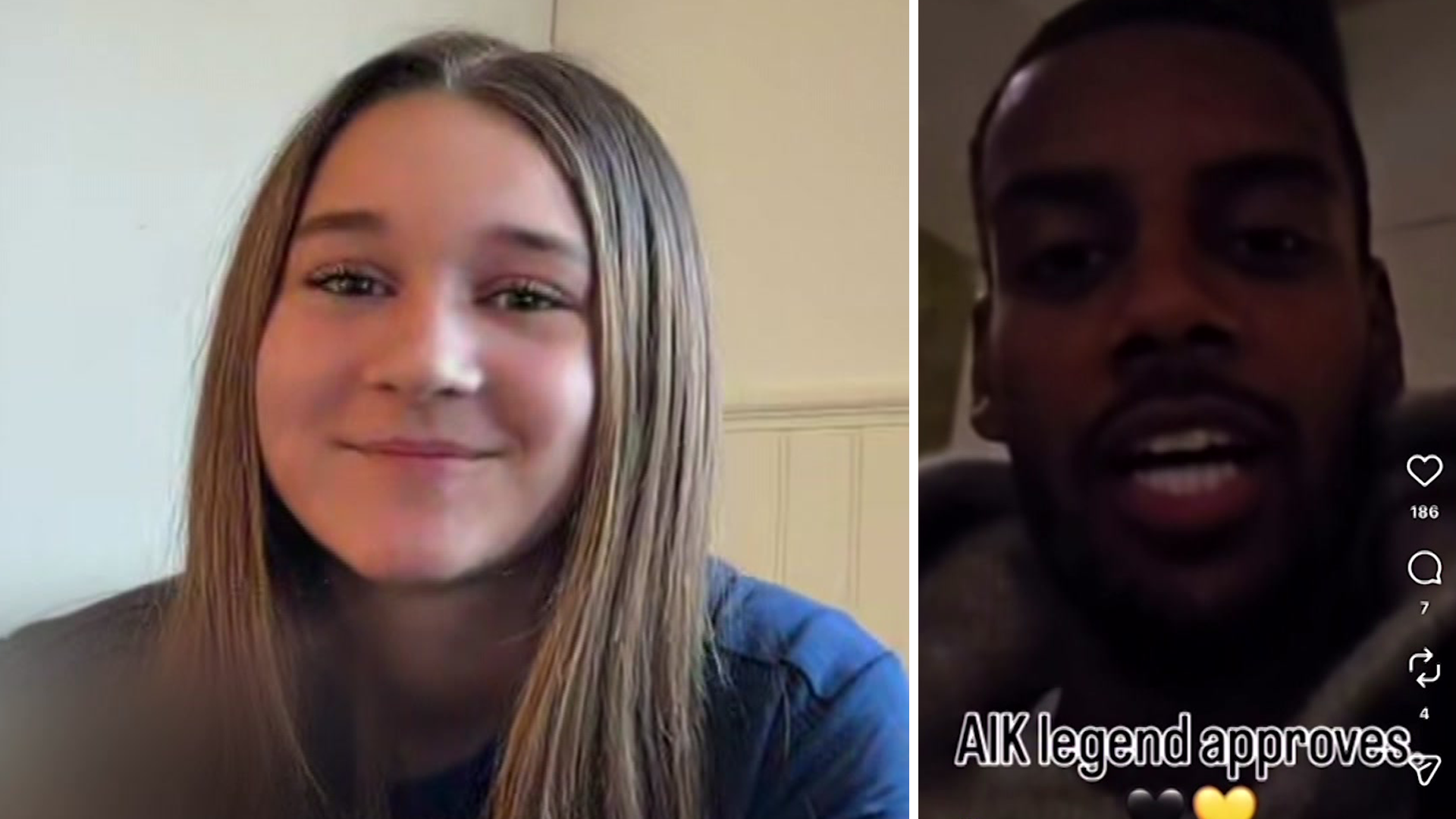 Celina, 13, vann vadet mot pappa – med hjälp från Alexander Isaak