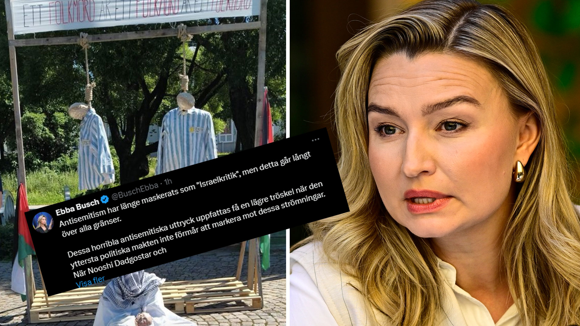 Så här hanterar Busch (KD) kritiken efter dockaktionen: “Horribelt”