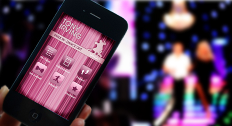 Tony Irving från Lets dance lanserar dansapp till Iphone