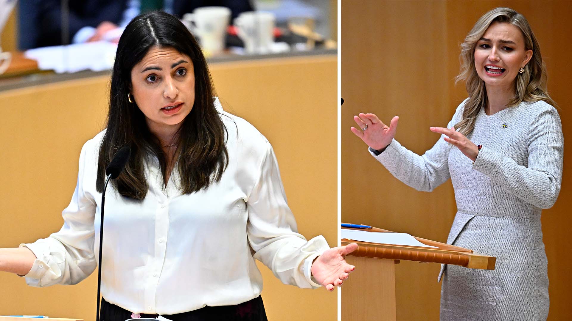 Ny bottennivå i debatten – rena personangrepp i ri