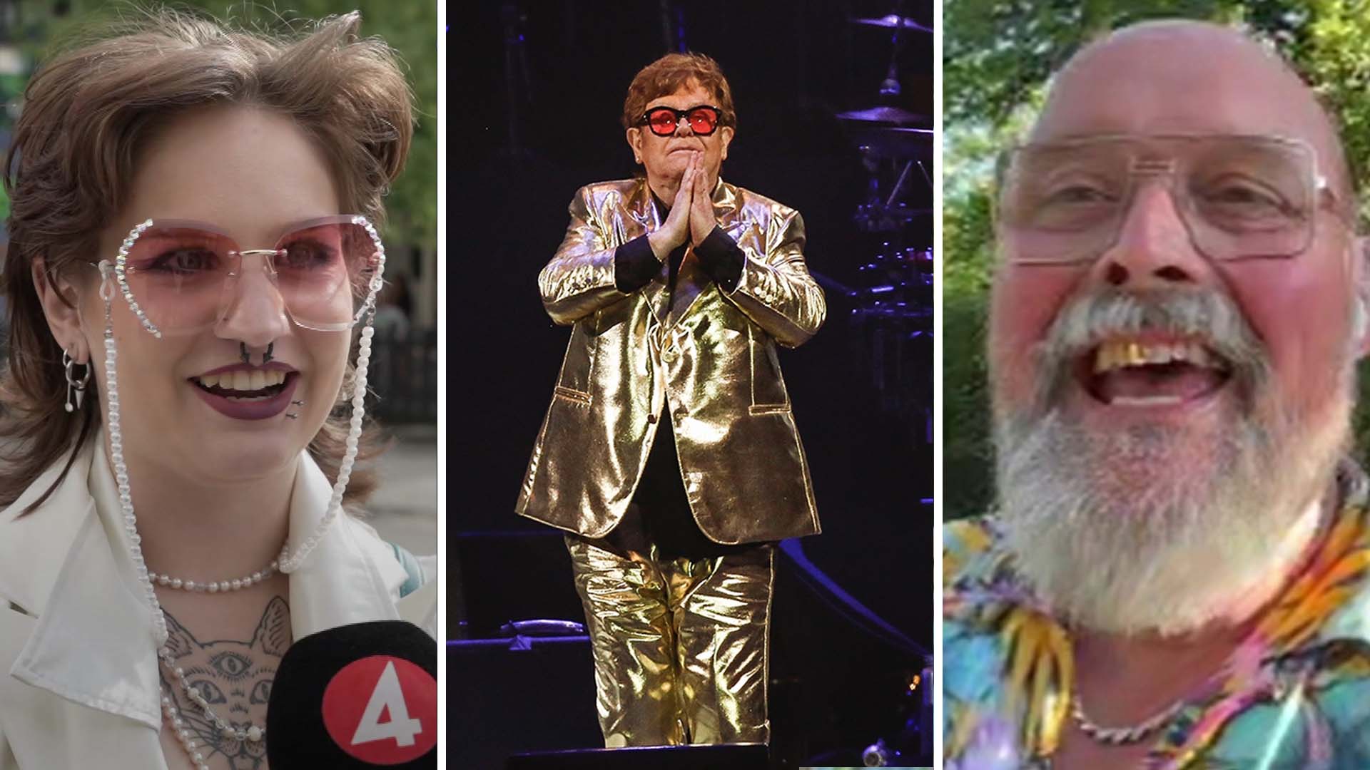 Elton John håller sin sista konsert någonsin i Sverige