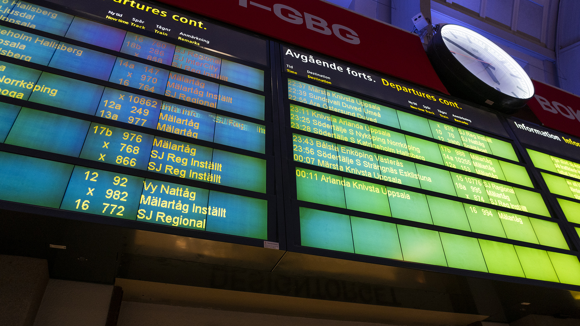 Ställer in i stormen – tusentals resenärer påverkas