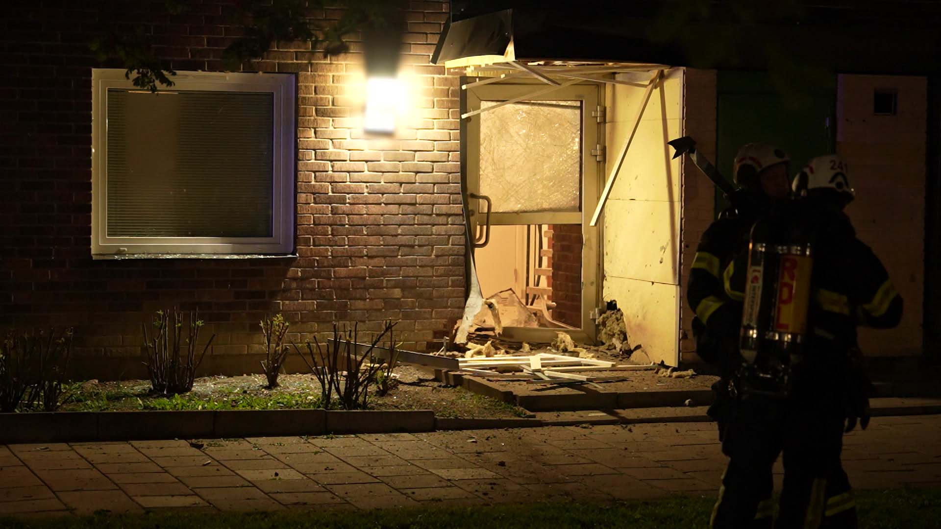 Explosion norr om Stockholm