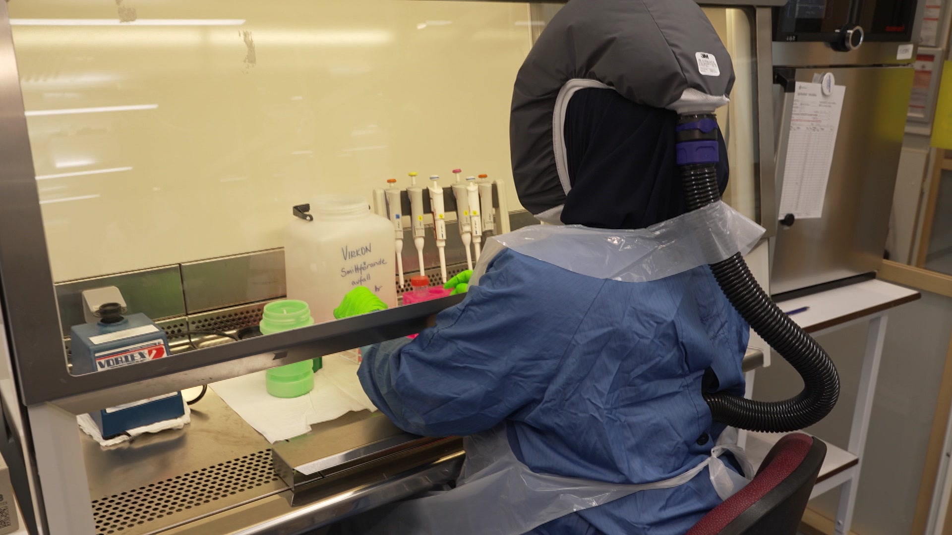 Här testas världens farligaste smittor på svenska laboratoriet