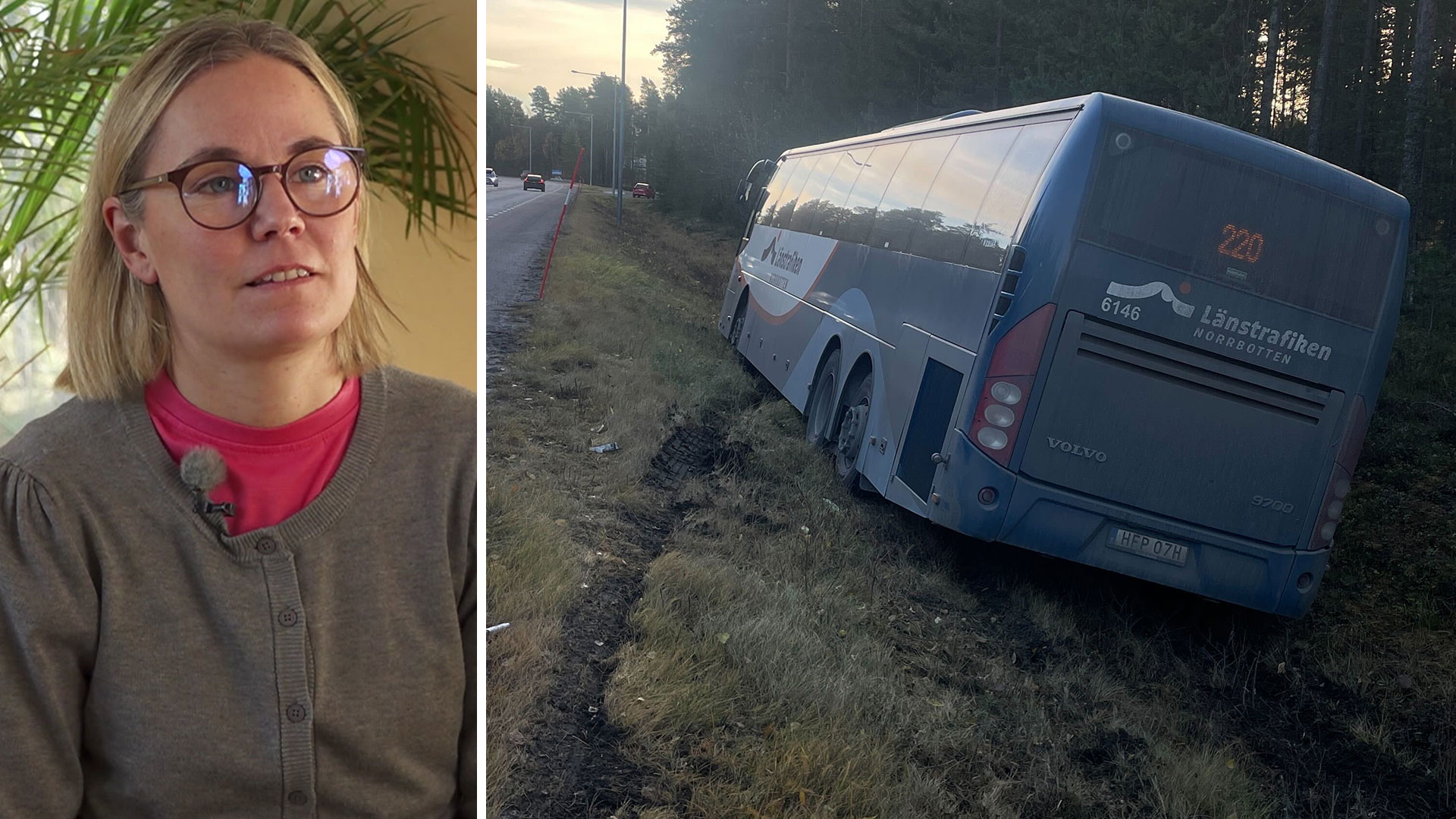 skolbuss-i-diket-i-lule-mamma-kritisk-mot-bolaget