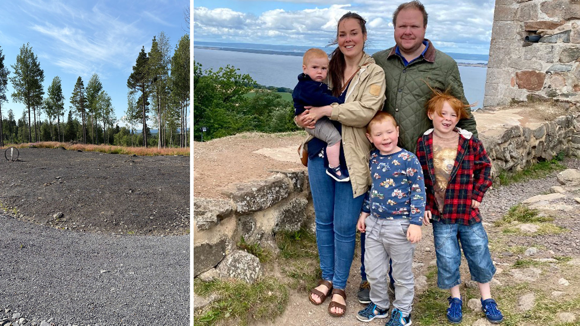Så här köpte familjen 1360 kvadratmeter mark för endast 1360 kronor!
