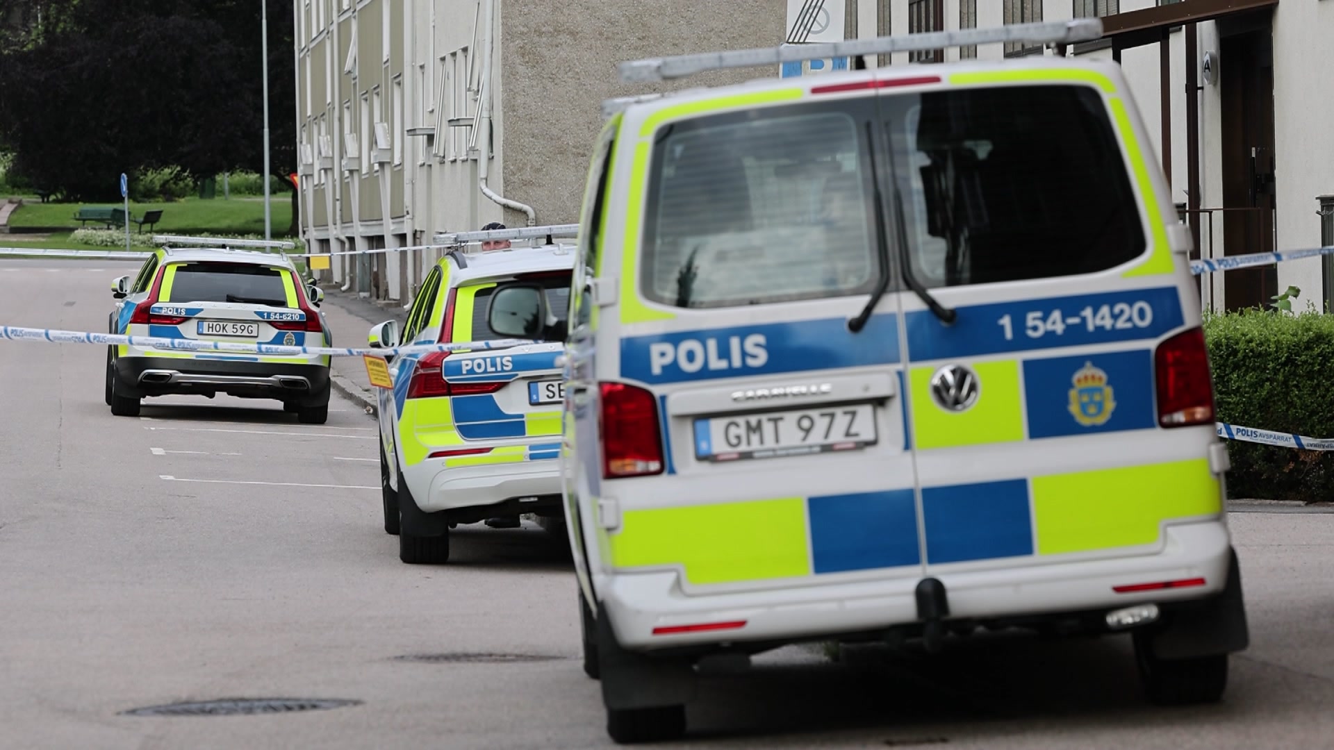 Skottlossning mot lägenhet i Uddevalla