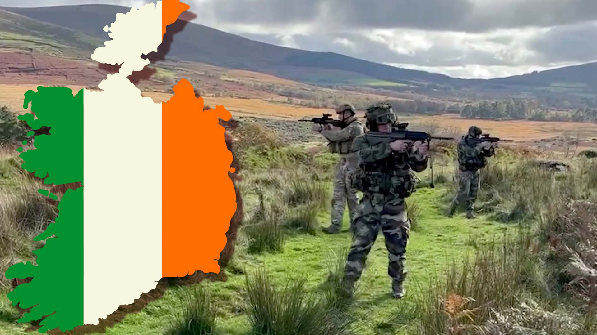 Irland storsatsar på försvaret – fruktar intrång