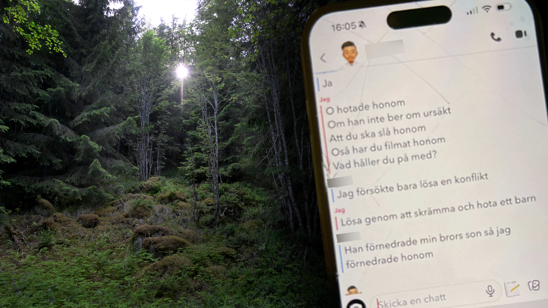 Vuxna tvingade ner 13‑åring på knä – filmade hans ursäkt