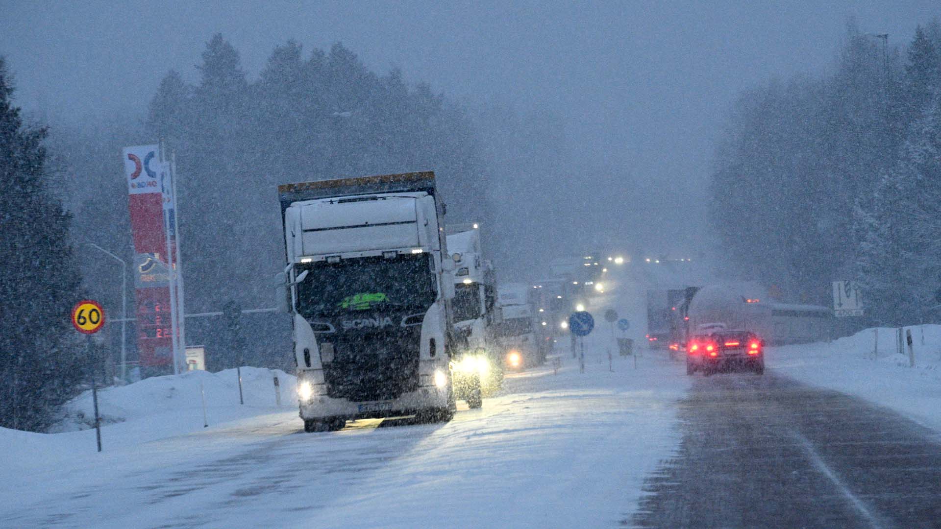 Här kommer det snö i veckan