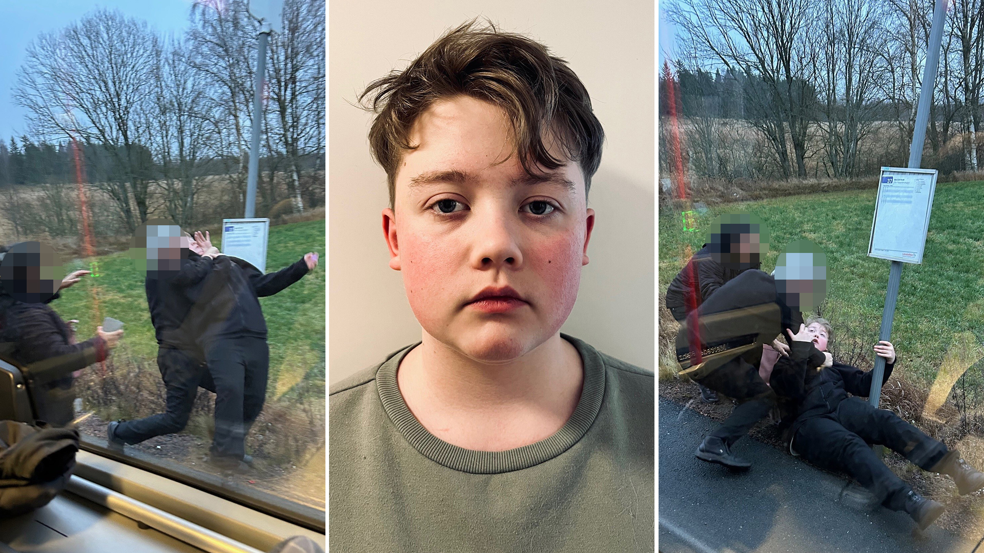 Här brottar busschauffören ner autistiska Elliot: ”Skakade och grät”