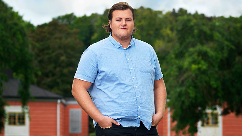 Det här är Simon Axelsson i Biggest loser 2017