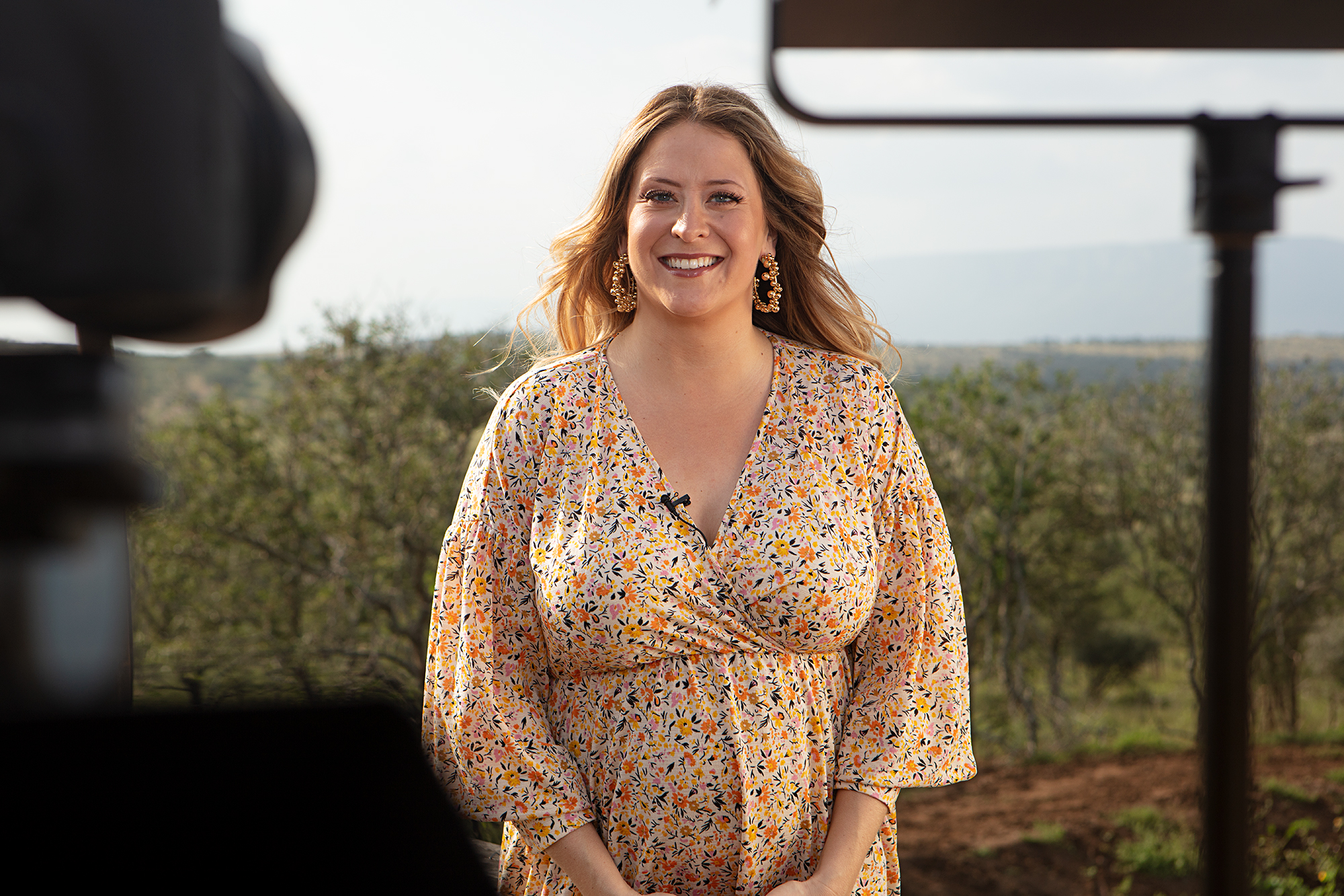 Gravida Malin Stenbäck i Sydafrika för Bachelor - "Vi möt...