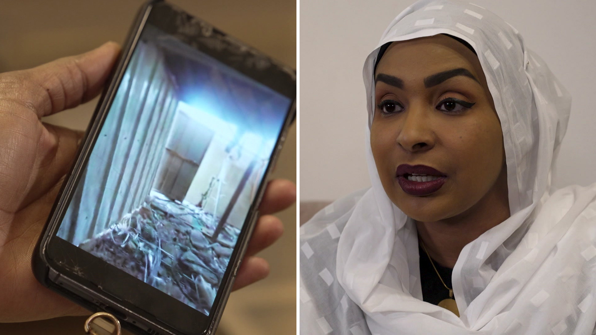 Visar upp plundrade barndomshemmet: ”Det finns ingenting”