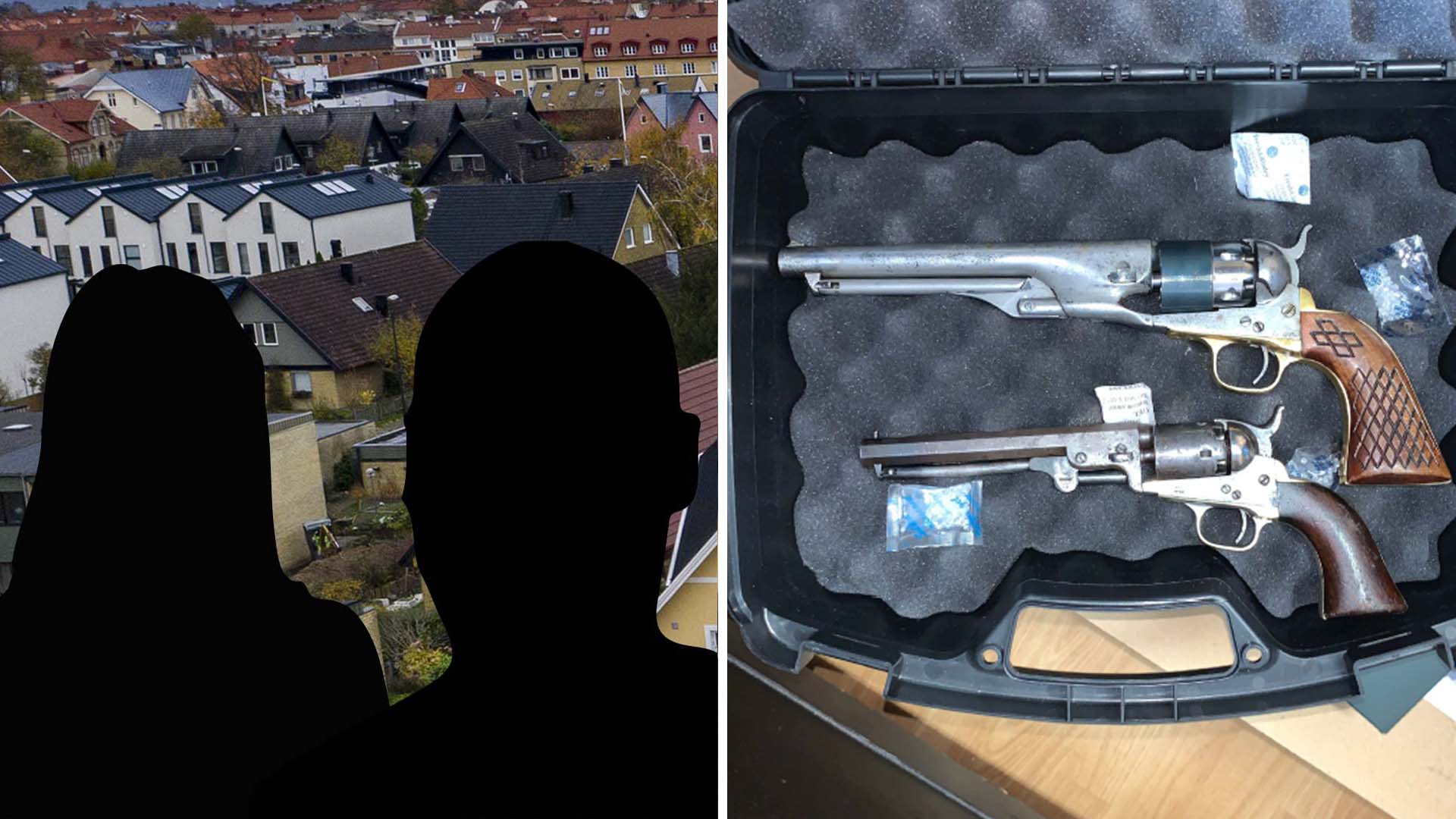 Västerås: Parets Misstänkta Dubbelliv– Sålde Knark Och Vapen