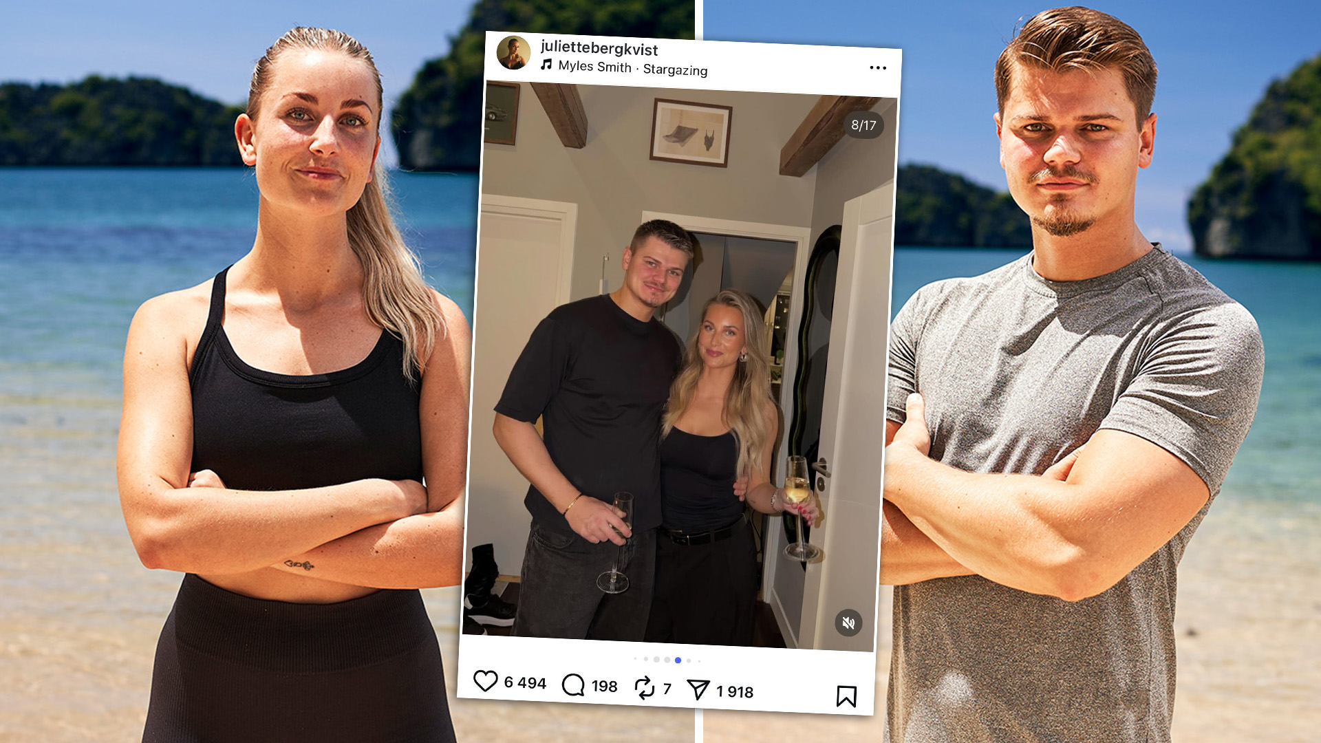 Bekräftar relationen efter romansryktena: ”Blev kär”