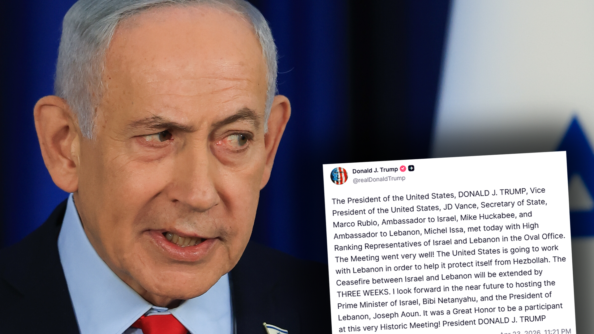 Vapenvilan förlängs – Trump: ”Kommer bli underbart”