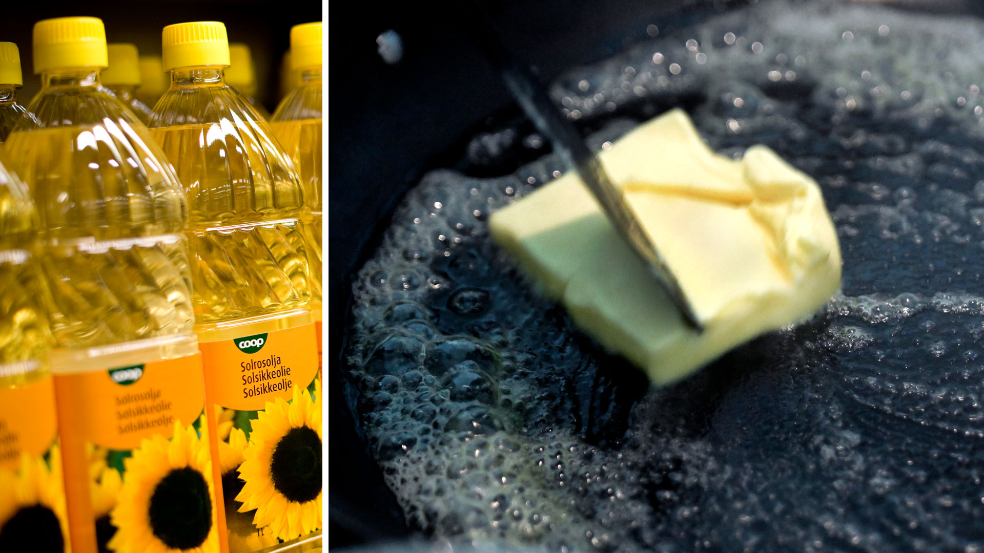 Studie: Olja i stället för smör gör susen