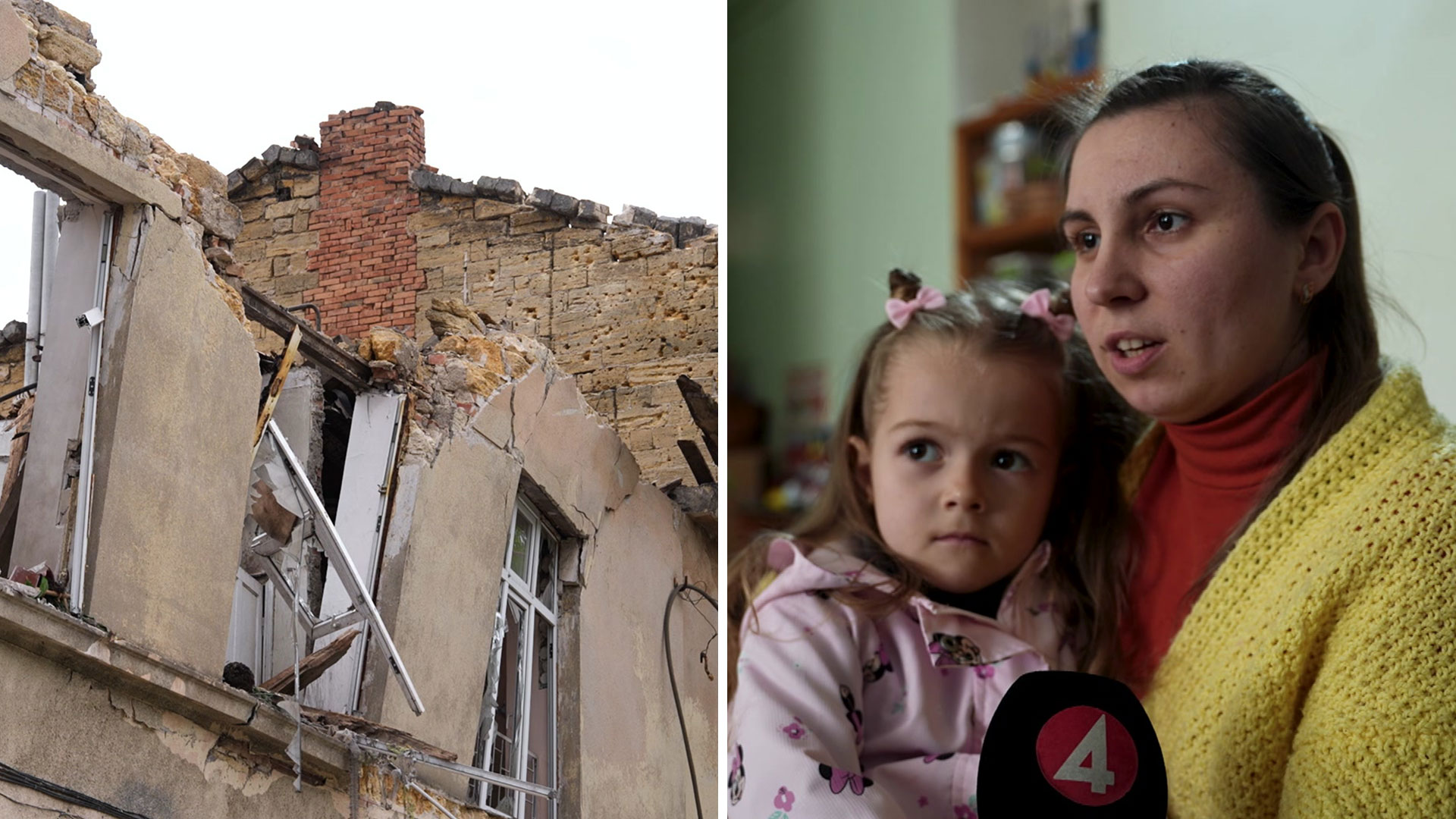 Chock och ilska på förskolan – efter den ryska bombattacken