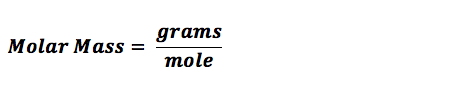 molar mass