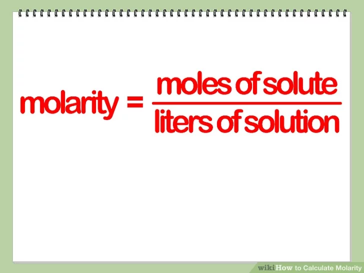 Molarity