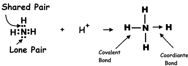 Coordinate covalent bond