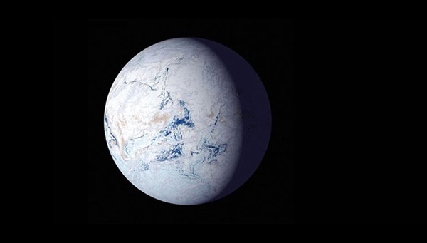 Snowball earth during the late Precambrian 