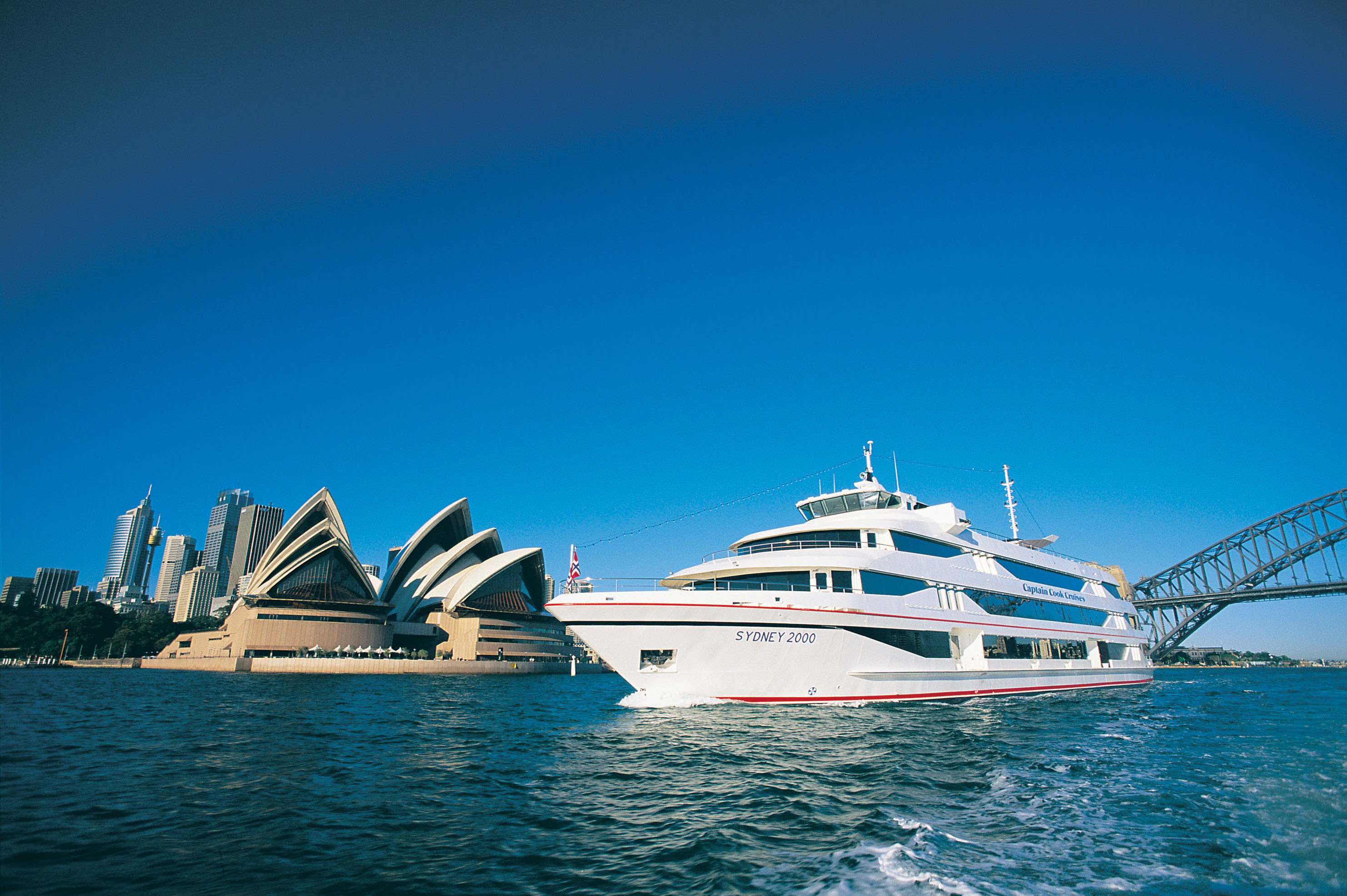 Captain Cook Cruises in Sydney Harbour