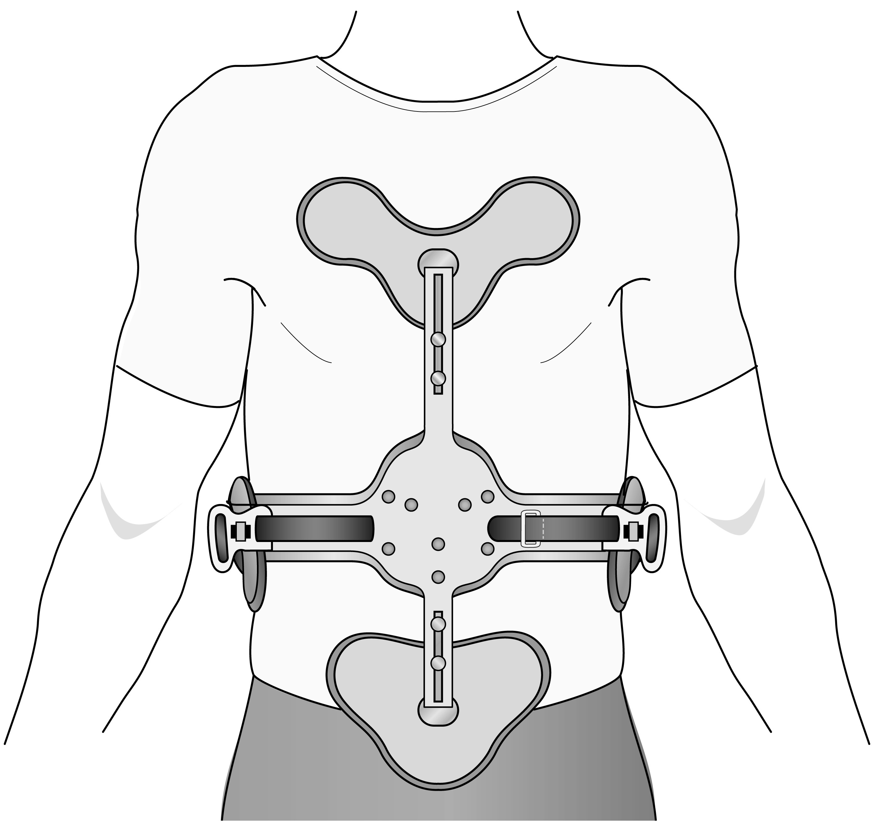 Aqua Hyperextension Brace