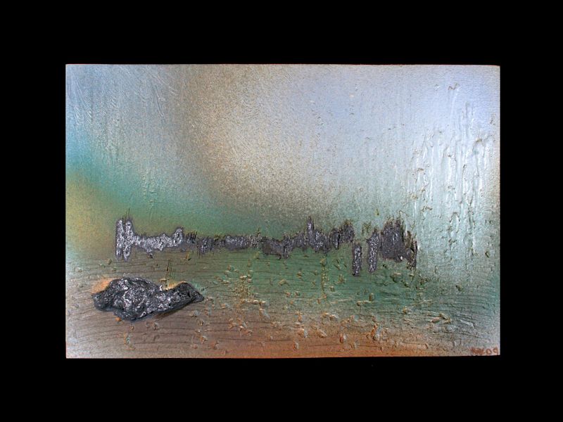 Atardecer, 2009 - Cerámica de alta temperatura 1280° C - por Mariana Velázquez