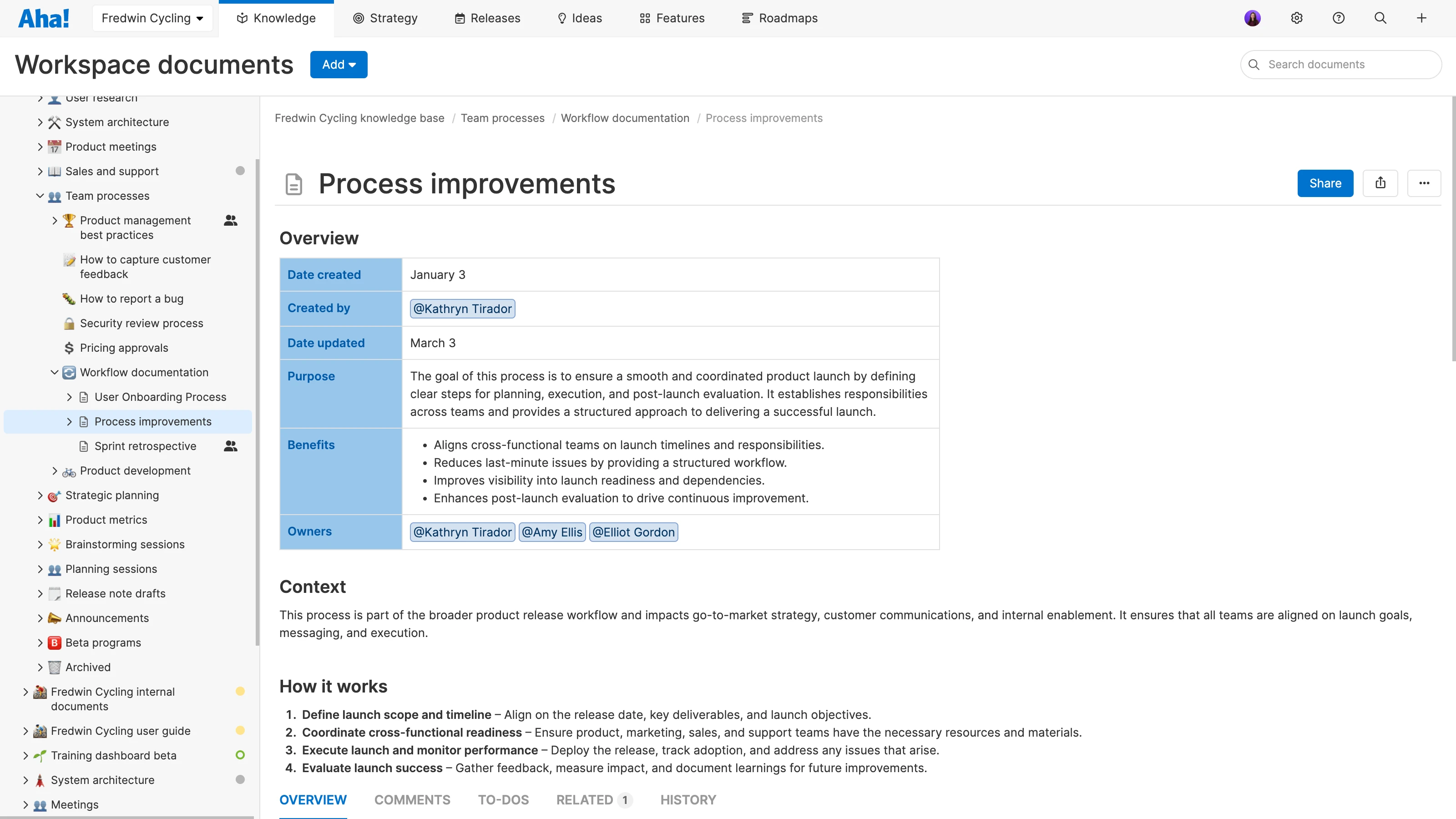 Increase productivity