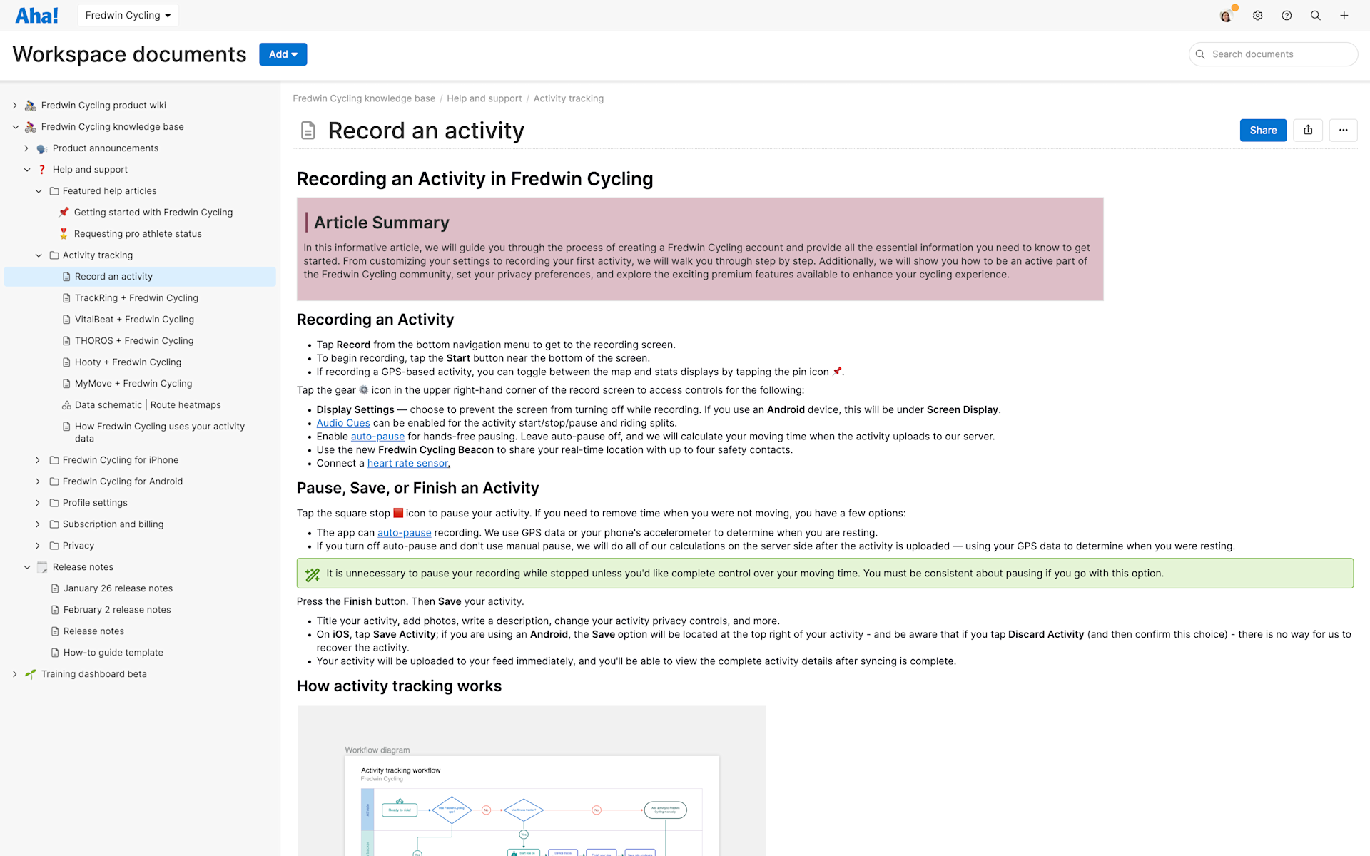 Aha! Knowledge Documents — Create Compelling Documents
