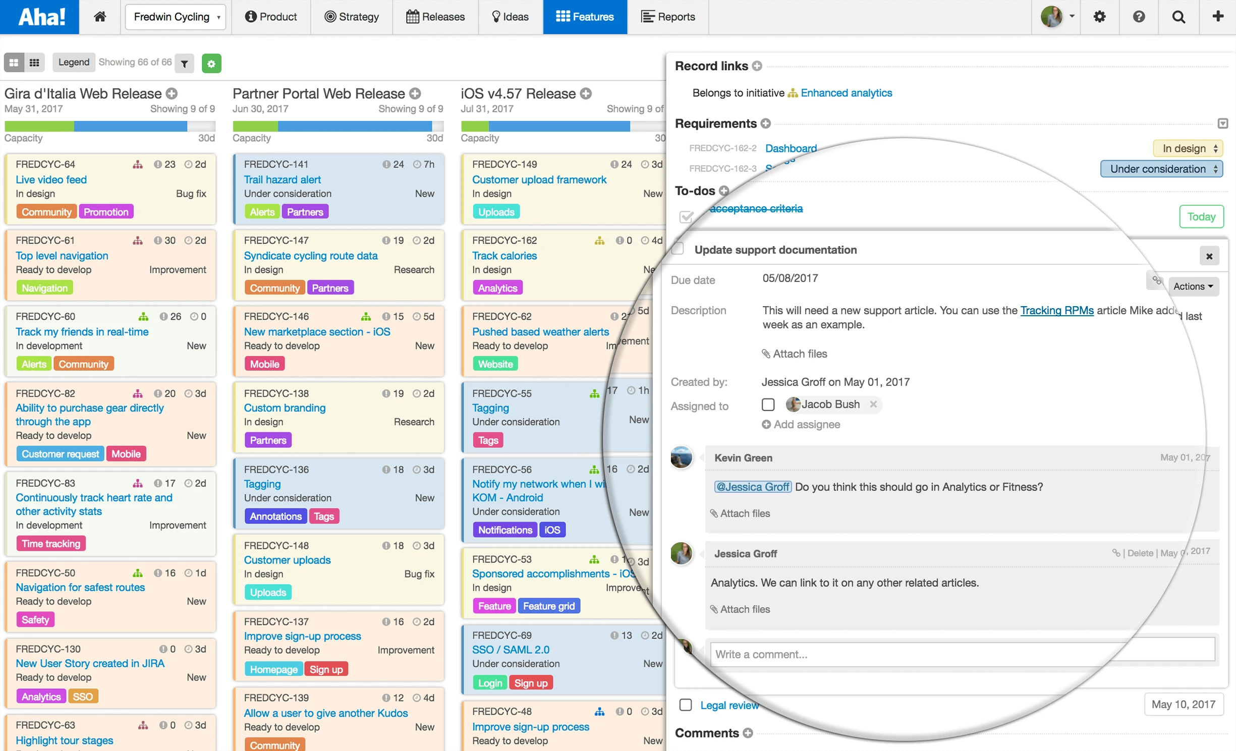 Blog - Just Launched! — Create Feature Templates With Preset To-dos - inline image