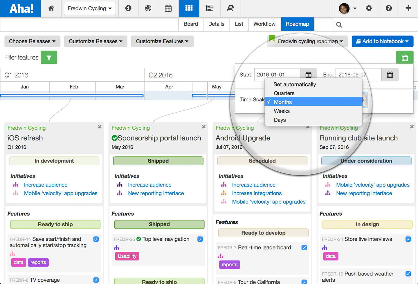 Blog - Just Launched! — Create the Perfect Visual Roadmap With Enhanced Timeline Controls - inline image