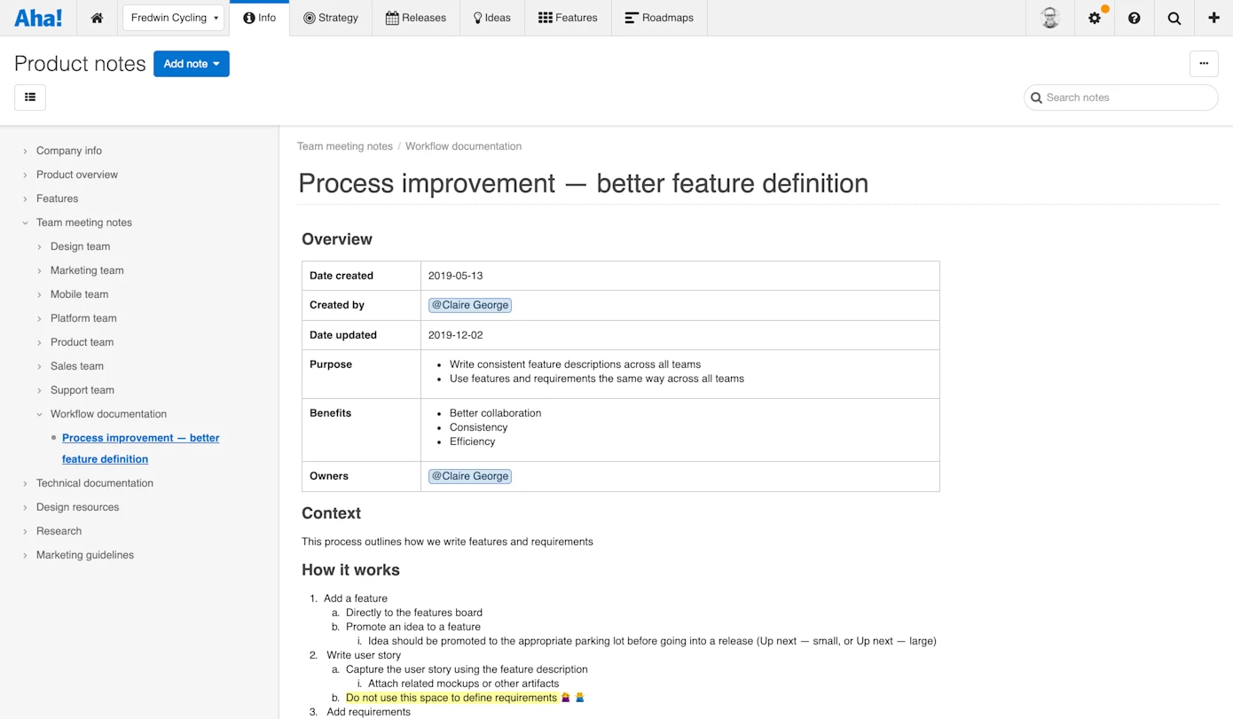 Just Launched! — 6 Note Templates for Better Team Collaboration
