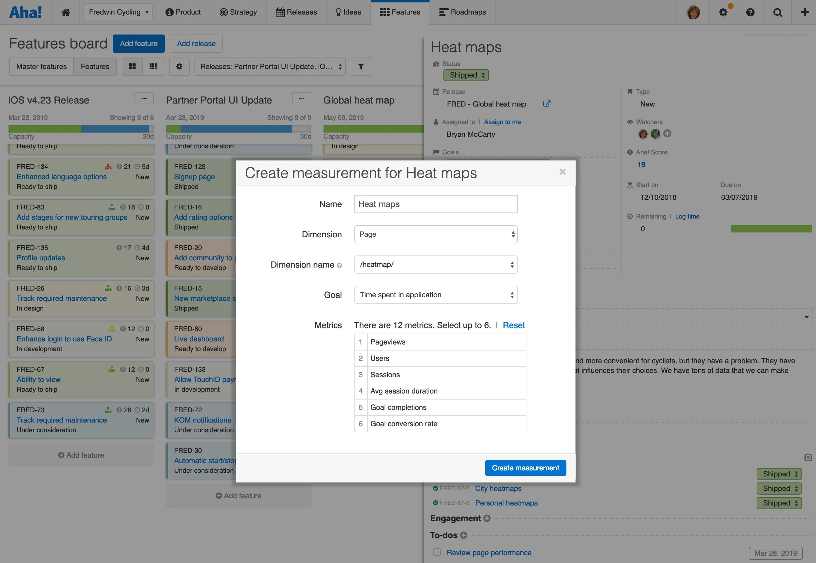 Blog - Just Launched! — Understand Your Users With the Aha! + Google Analytics Integration - inline image