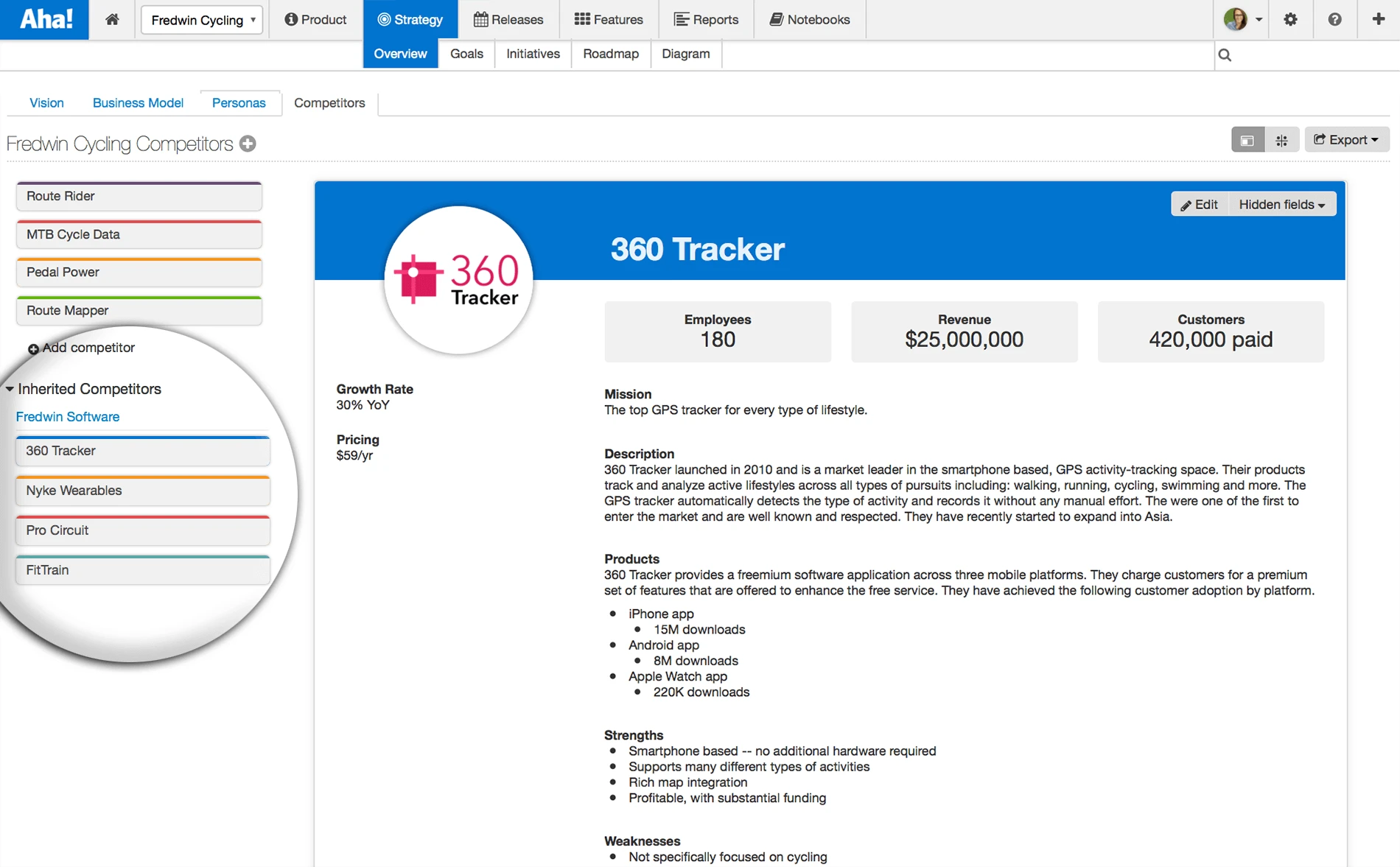 Blog - Just Launched! — Reuse Competitors and Personas Across Your Product Portfolio - inline image
