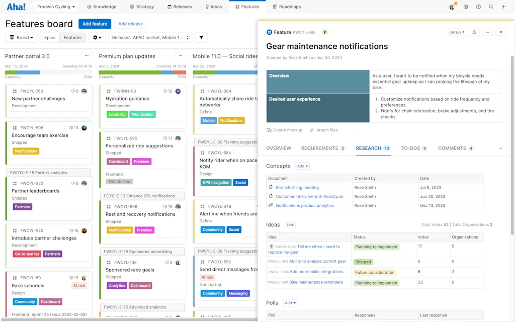 Aha! Roadmaps Integration — Centralize Plans and Docs